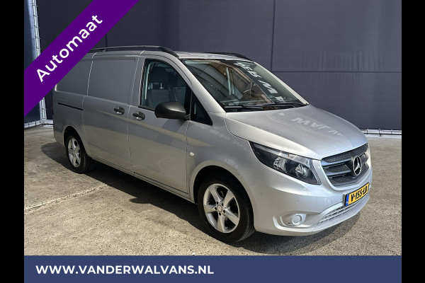 Mercedes-Benz Vito 114 CDI 7G-Tronic Automaat L2H1 Euro6 Airco | Camera | 2500KG Trekhaak | 17"LMV Parkeersensoren V+A, Navigatie, Cruisecontrol, Licht metalen velgen, Bijrijdersbank, Dakrails