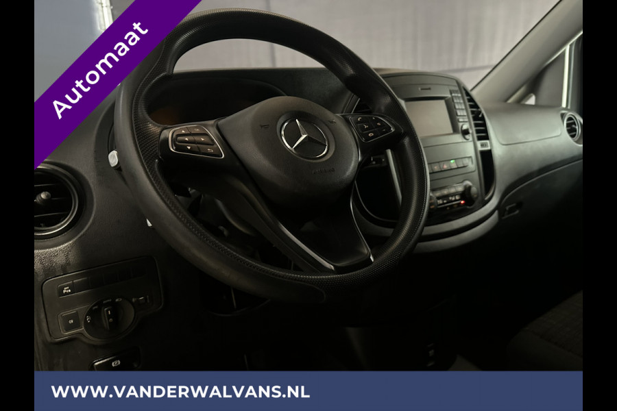 Mercedes-Benz Vito 114 CDI 7G-Tronic Automaat L2H1 Euro6 Airco | Camera | 2500KG Trekhaak | 17"LMV Parkeersensoren V+A, Navigatie, Cruisecontrol, Licht metalen velgen, Bijrijdersbank, Dakrails