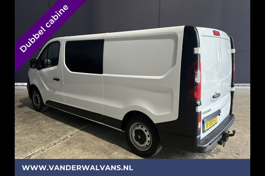 Opel Vivaro 1.6 CDTI 122pk L2H1 Dubbele Cabine Euro6 Airco | Trekhaak | LED | 5-Zits Cruisecontrol, Inrichting, Bluetooh-telefonie