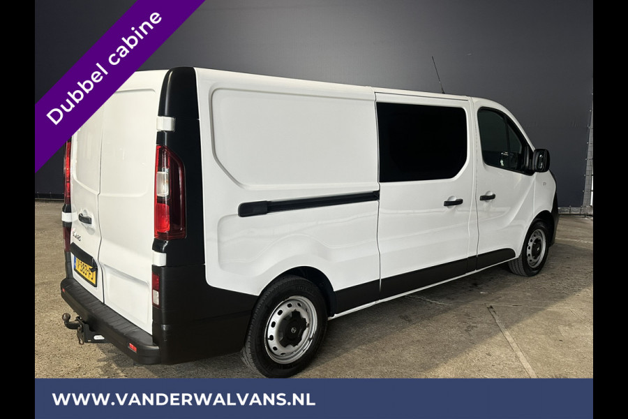 Opel Vivaro 1.6 CDTI 122pk L2H1 Dubbele Cabine Euro6 Airco | Trekhaak | LED | 5-Zits Cruisecontrol, Inrichting, Bluetooh-telefonie
