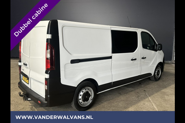 Opel Vivaro 1.6 CDTI 122pk L2H1 Dubbele Cabine Euro6 Airco | Trekhaak | LED | 5-Zits Cruisecontrol, Inrichting, Bluetooh-telefonie
