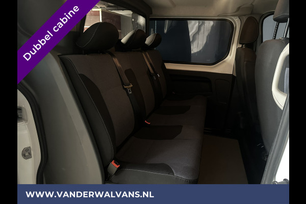 Opel Vivaro 1.6 CDTI 122pk L2H1 Dubbele Cabine Euro6 Airco | Trekhaak | LED | 5-Zits Cruisecontrol, Inrichting, Bluetooh-telefonie