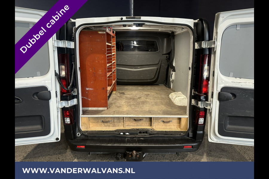 Opel Vivaro 1.6 CDTI 122pk L2H1 Dubbele Cabine Euro6 Airco | Trekhaak | LED | 5-Zits Cruisecontrol, Inrichting, Bluetooh-telefonie