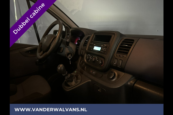 Opel Vivaro 1.6 CDTI 122pk L2H1 Dubbele Cabine Euro6 Airco | Trekhaak | LED | 5-Zits Cruisecontrol, Inrichting, Bluetooh-telefonie