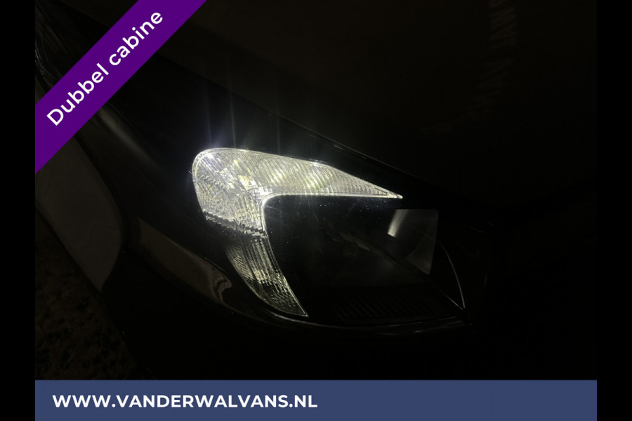 Opel Vivaro 1.6 CDTI 122pk L2H1 Dubbele Cabine Euro6 Airco | Trekhaak | LED | 5-Zits Cruisecontrol, Inrichting, Bluetooh-telefonie