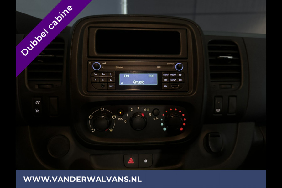 Opel Vivaro 1.6 CDTI 122pk L2H1 Dubbele Cabine Euro6 Airco | Trekhaak | LED | 5-Zits Cruisecontrol, Inrichting, Bluetooh-telefonie
