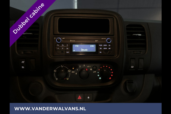 Opel Vivaro 1.6 CDTI 122pk L2H1 Dubbele Cabine Euro6 Airco | Trekhaak | LED | 5-Zits Cruisecontrol, Inrichting, Bluetooh-telefonie