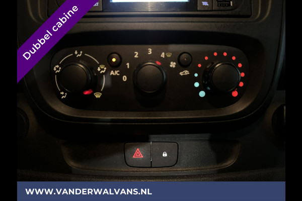 Opel Vivaro 1.6 CDTI 122pk L2H1 Dubbele Cabine Euro6 Airco | Trekhaak | LED | 5-Zits Cruisecontrol, Inrichting, Bluetooh-telefonie