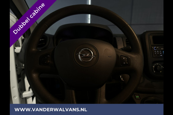 Opel Vivaro 1.6 CDTI 122pk L2H1 Dubbele Cabine Euro6 Airco | Trekhaak | LED | 5-Zits Cruisecontrol, Inrichting, Bluetooh-telefonie