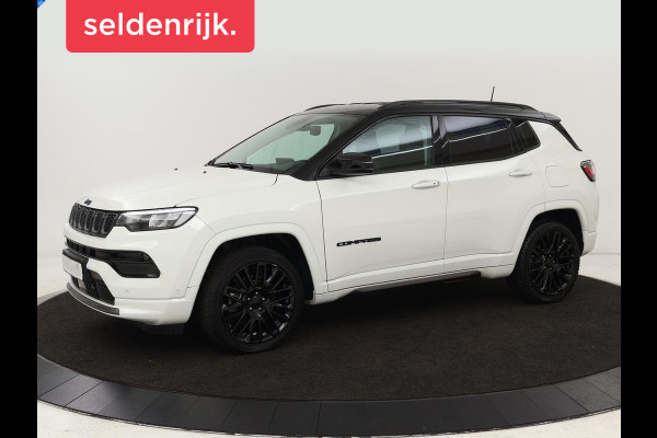 Jeep Compass 4xe 240 Plug-in Hybride Electric S | Leder | Stoel & stuurverwarming | Camera | Adaptive cruise | Carplay | Navigatie