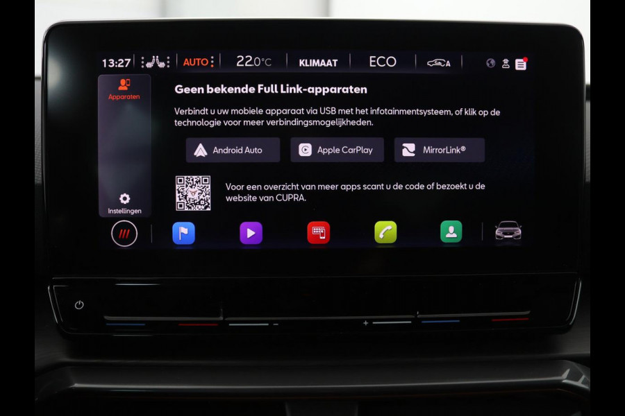 CUPRA Leon 1.4 e-Hybrid | Stoel & stuurverwarming | Carplay | Adaptive cruise | Camera | Navigatie | Sfeerverlichting | Full LED | Keyless | PHEV