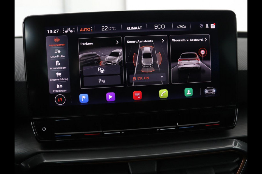 CUPRA Leon 1.4 e-Hybrid | Stoel & stuurverwarming | Carplay | Adaptive cruise | Camera | Navigatie | Sfeerverlichting | Full LED | Keyless | PHEV