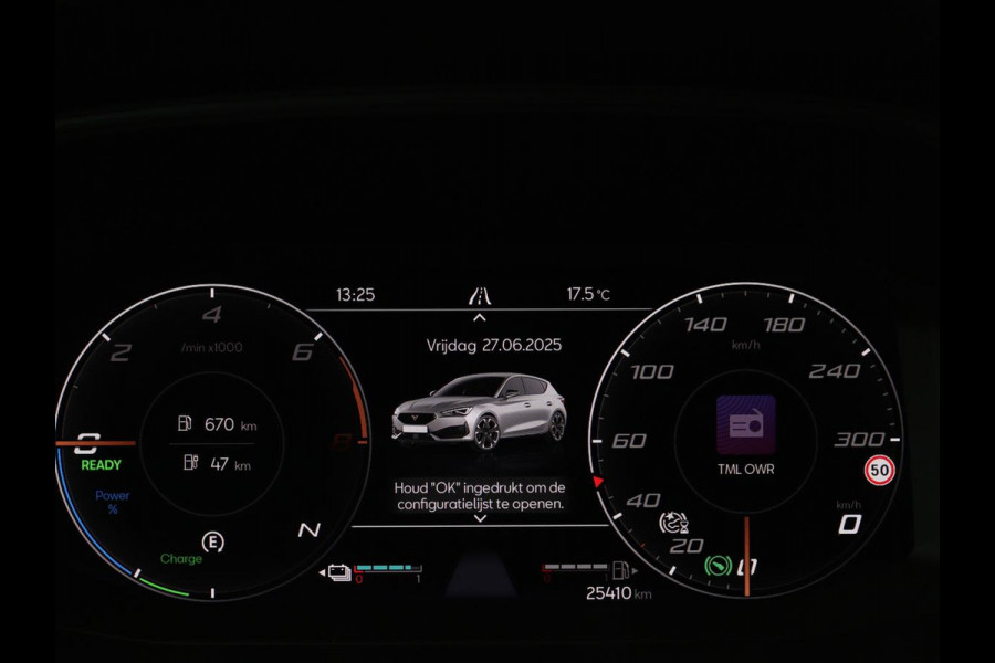 CUPRA Leon 1.4 e-Hybrid | Stoel & stuurverwarming | Carplay | Adaptive cruise | Camera | Navigatie | Sfeerverlichting | Full LED | Keyless | PHEV