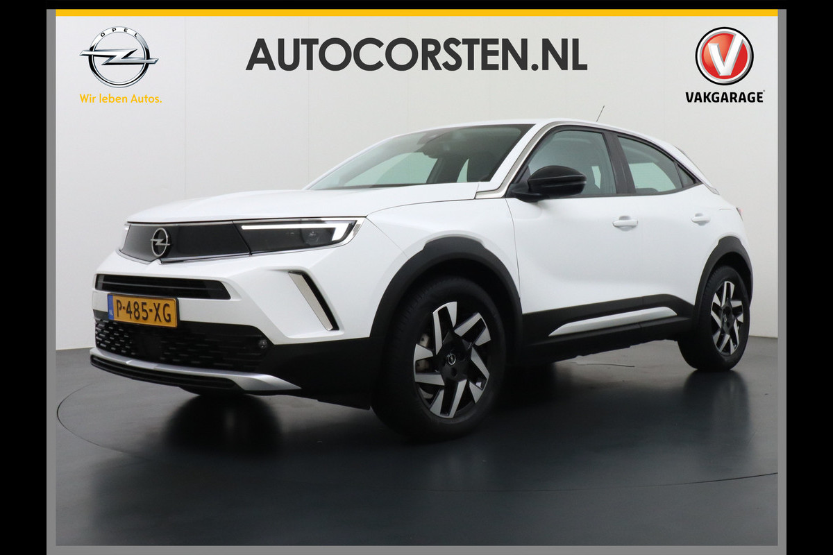 Opel Mokka-e Elegance 50-kWh 11kw 360Camera VirtualCockpit Apple/Android Bordherk. Lane-dep. Navi Led Keyless 1/2Leer Licht-/Zichtpakket Dab Usb Bluetooth CruiseControl Pdc Isofix Ecc 4xElek.Ramen.Spiegels 17''LM 136pk NL-auto!