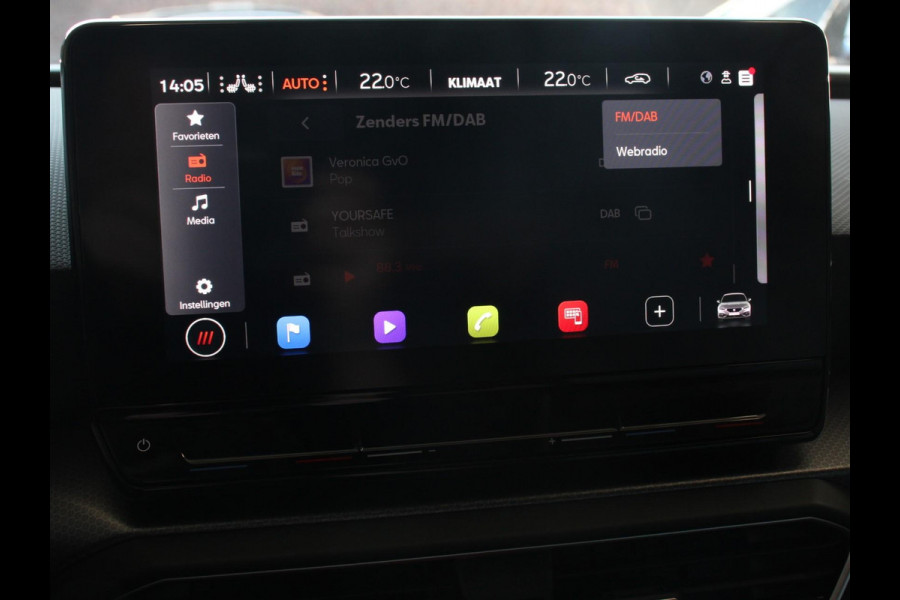 Seat Leon 1.0 eTSI 110pk DSG Style Navigatie Apple Carplay/ Android Auto Camera Parkeersensoren Stoel- en stuurverwarming Cruise Control Virtual Cockpit Climate Control