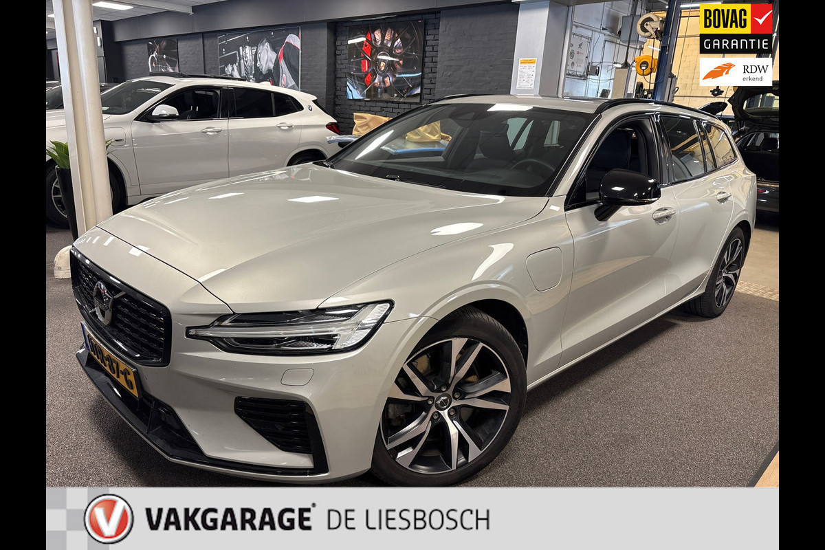 Volvo V60 2.0 T6 Recharge AWD R-Design / Panorama-dak / Trekhaak / Leder / Harman-kardon Volvo V60 2.0 T6 Recharge AWD R-Design / Panorama-dak / Trekhaak / Leder / Harman-kardon