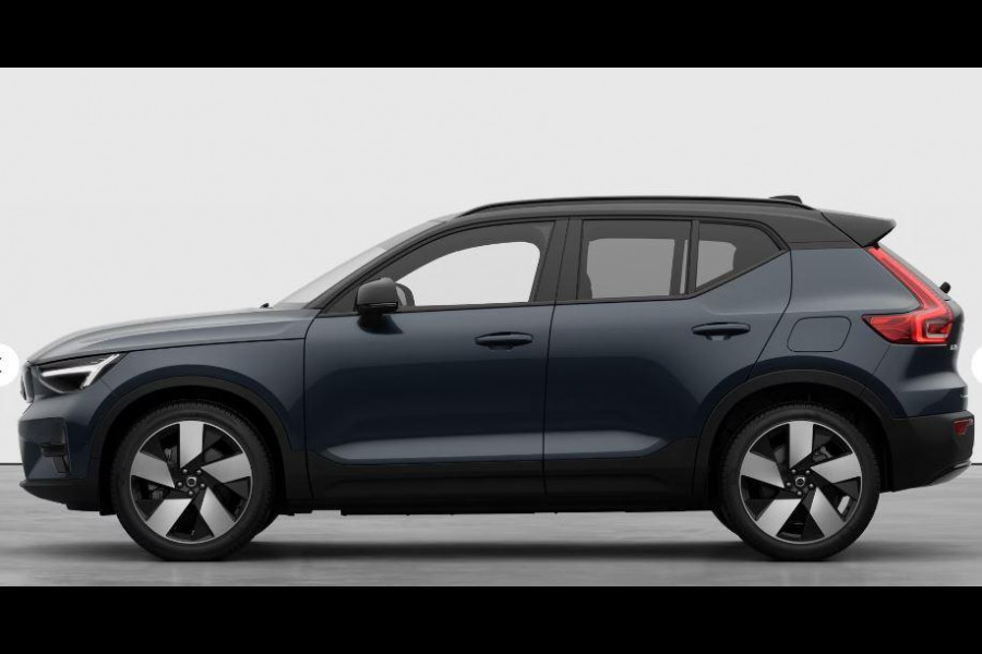 Volvo EX40 Single Motor Extended Range Plus 82 kWh / Lounge Pakket / Panoramadak / 360 Camera / Extra getint glas / 20'' Velgen / Nubuck bekleding