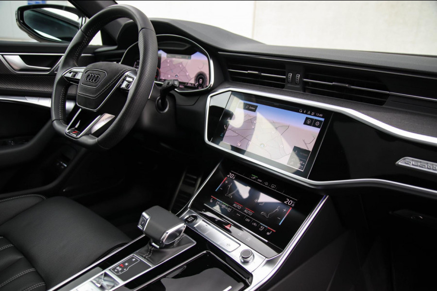 Audi A6 Avant 55 TFSI e Quattro Competition S line Edition 367pk Automaat|Panoramadak|Virtual Cockpit|Leder+Memory|HD Matrix|Black