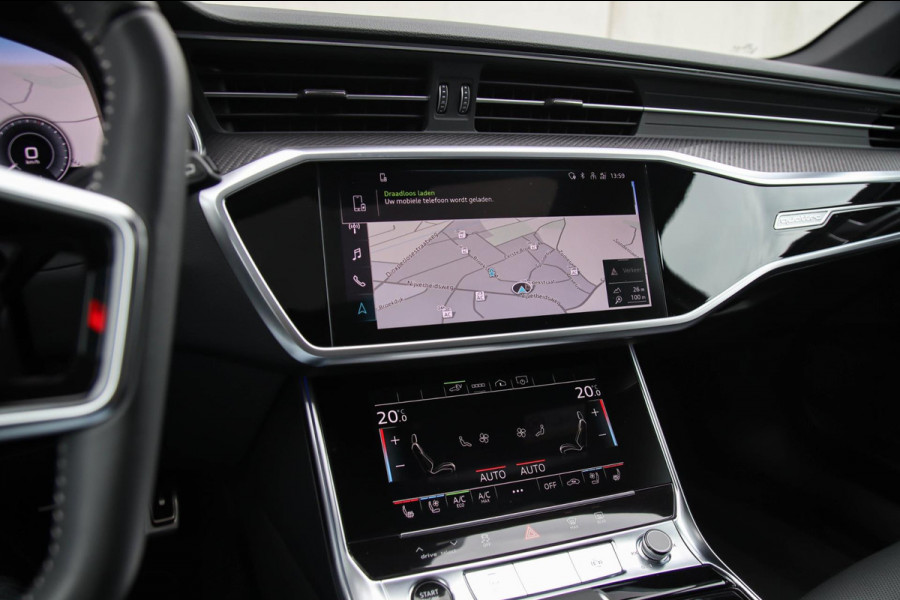 Audi A6 Avant 55 TFSI e Quattro Competition S line Edition 367pk Automaat|Panoramadak|Virtual Cockpit|Leder+Memory|HD Matrix|Black