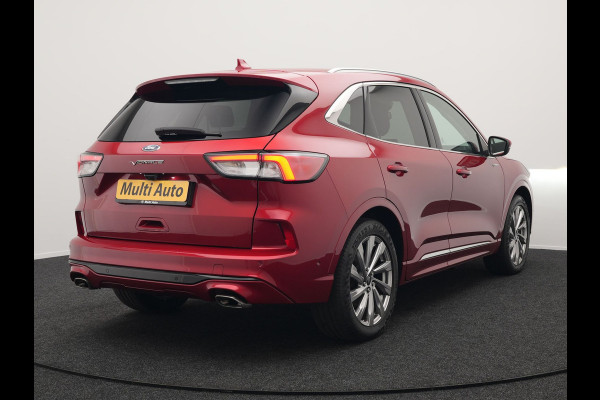 Ford Kuga 2.5 Vignale Plug In Hybrid 225pk PHEV | Trekhaak af Fabriek | Adaptive Cruise | Lederen Sportstoelen Memory | B&O Sound | Keyless | Head Up | 19"L.M |  Stuur & Stoelverwarming |