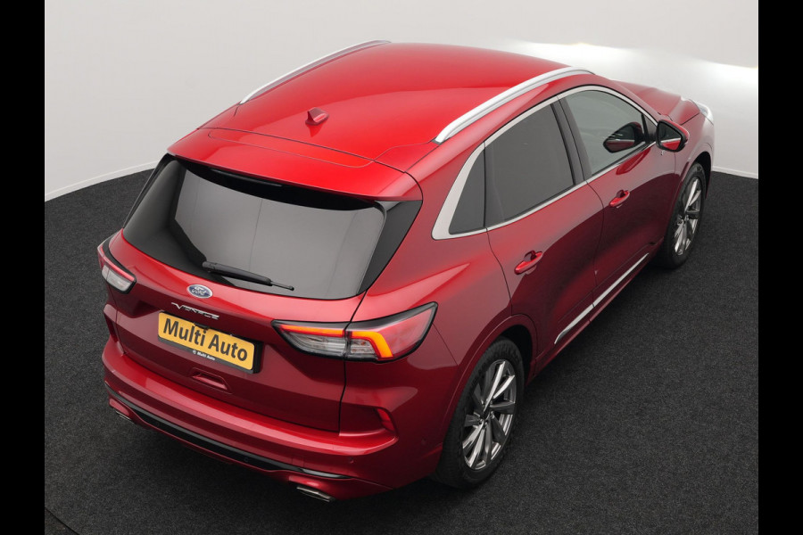 Ford Kuga 2.5 Vignale Plug In Hybrid 225pk PHEV | Trekhaak af Fabriek | Adaptive Cruise | Lederen Sportstoelen Memory | B&O Sound | Keyless | Head Up | 19"L.M |  Stuur & Stoelverwarming |