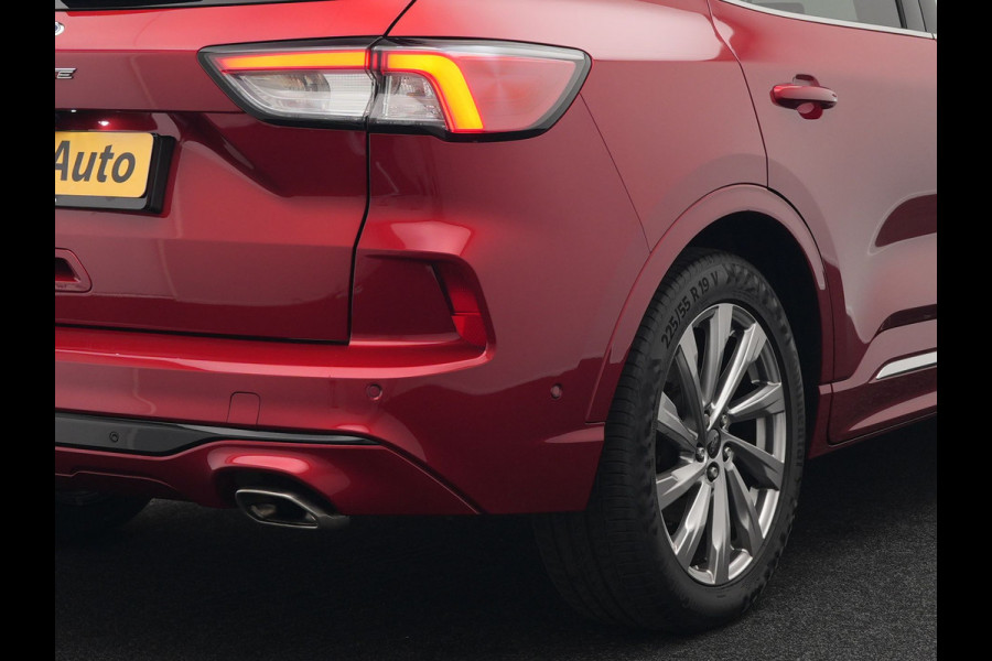 Ford Kuga 2.5 Vignale Plug In Hybrid 225pk PHEV | Trekhaak af Fabriek | Adaptive Cruise | Lederen Sportstoelen Memory | B&O Sound | Keyless | Head Up | 19"L.M |  Stuur & Stoelverwarming |