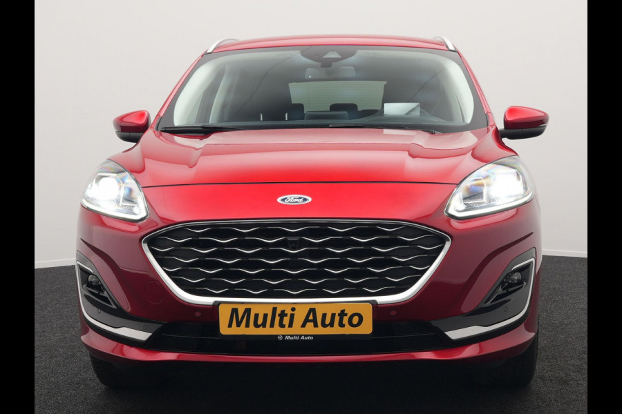 Ford Kuga 2.5 Vignale Plug In Hybrid 225pk PHEV | Trekhaak af Fabriek | Adaptive Cruise | Lederen Sportstoelen Memory | B&O Sound | Keyless | Head Up | 19"L.M |  Stuur & Stoelverwarming |