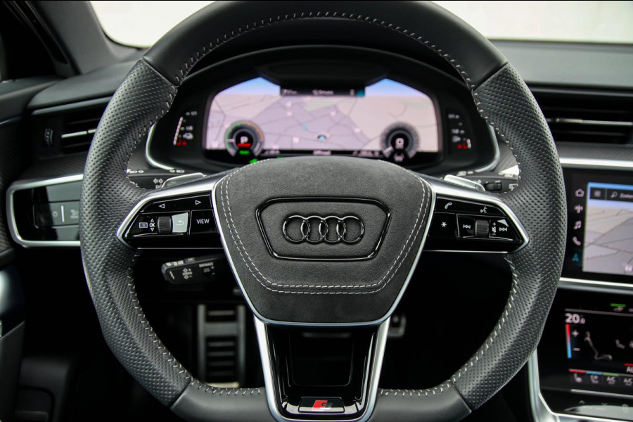 Audi A6 Avant 55 TFSI e Quattro Competition S line Edition 367pk Automaat|Panoramadak|Virtual Cockpit|Leder+Memory|HD Matrix|Black