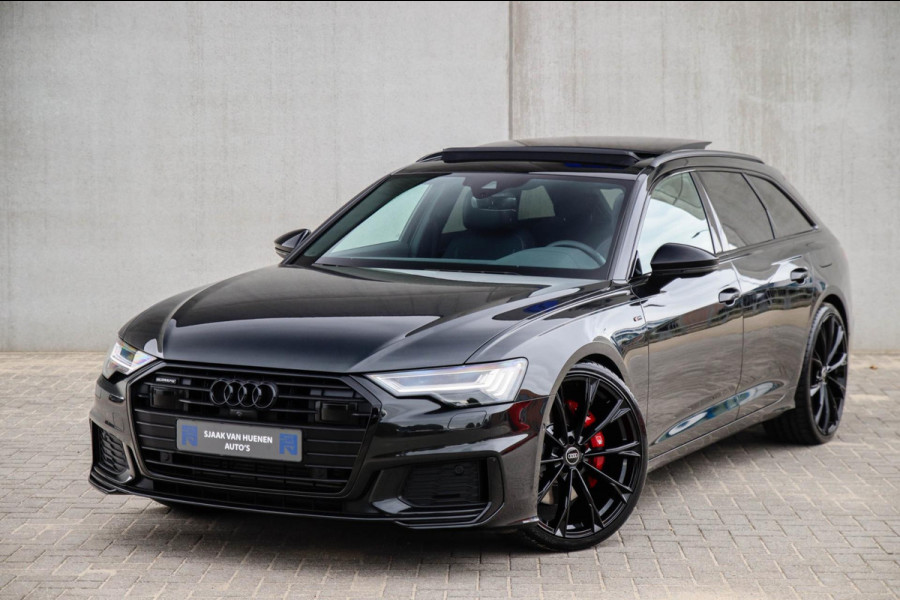 Audi A6 Avant 55 TFSI e Quattro Competition S line Edition 367pk Automaat|Panoramadak|Virtual Cockpit|Leder+Memory|HD Matrix|Black