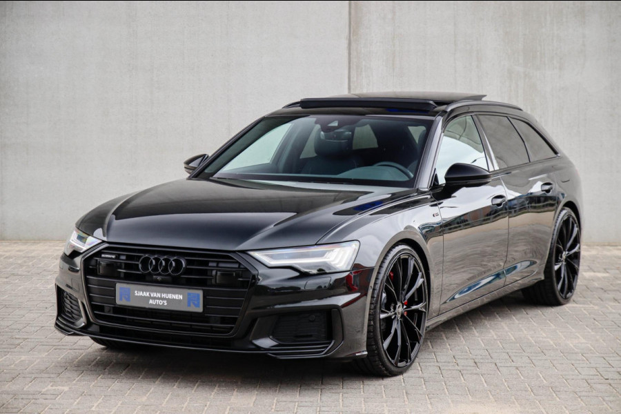Audi A6 Avant 55 TFSI e Quattro Competition S line Edition 367pk Automaat|Panoramadak|Virtual Cockpit|Leder+Memory|HD Matrix|Black