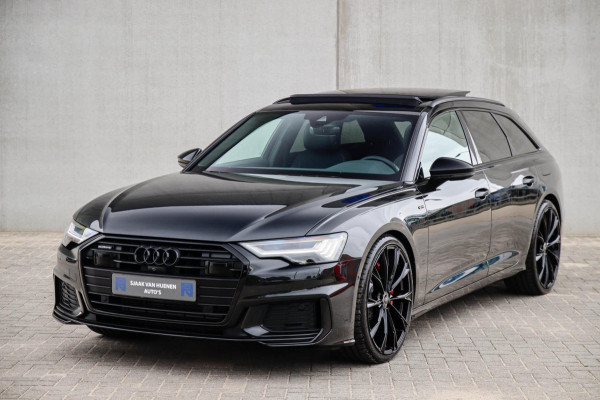 Audi A6 Avant 55 TFSI e Quattro Competition S line Edition 367pk Automaat|Panoramadak|Virtual Cockpit|Leder+Memory|HD Matrix|Black