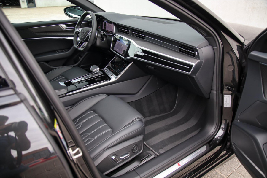 Audi A6 Avant 55 TFSI e Quattro Competition S line Edition 367pk Automaat|Panoramadak|Virtual Cockpit|Leder+Memory|HD Matrix|Black