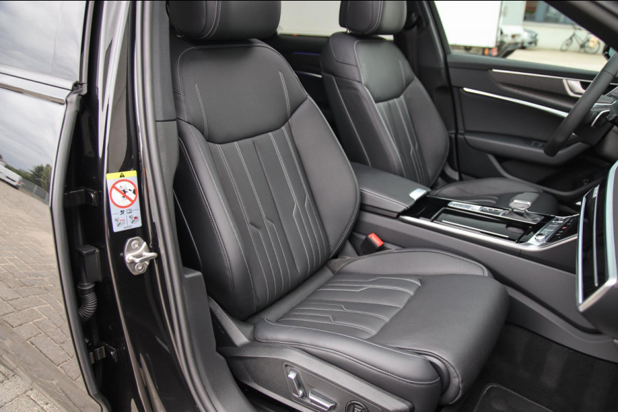 Audi A6 Avant 55 TFSI e Quattro Competition S line Edition 367pk Automaat|Panoramadak|Virtual Cockpit|Leder+Memory|HD Matrix|Black