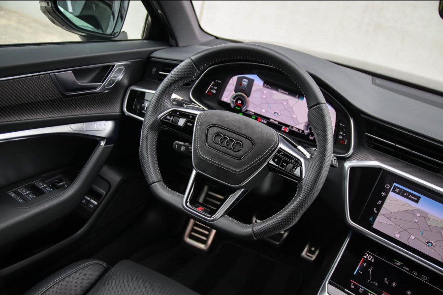 Audi A6 Avant 55 TFSI e Quattro Competition S line Edition 367pk Automaat|Panoramadak|Virtual Cockpit|Leder+Memory|HD Matrix|Black