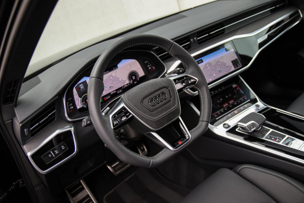 Audi A6 Avant 55 TFSI e Quattro Competition S line Edition 367pk Automaat|Panoramadak|Virtual Cockpit|Leder+Memory|HD Matrix|Black