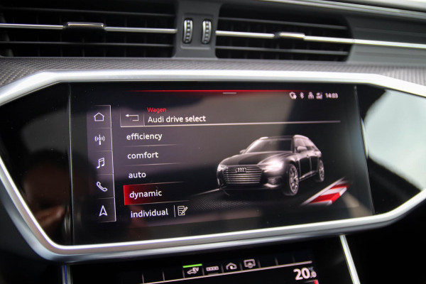 Audi A6 Avant 55 TFSI e Quattro Competition S line Edition 367pk Automaat|Panoramadak|Virtual Cockpit|Leder+Memory|HD Matrix|Black