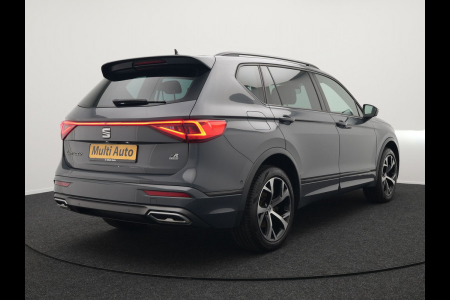 Seat Tarraco 1.4 TSI e-Hybrid FR Plug In Hybrid 245pk Dealer O.H PHEV | Trekhaak af Fabriek | Lederen Sportstoelen Memory | Adaptive Cruise | 19"L.M | Parkassist & Camera | Virtual | Keyless | Stuurverwarming |
