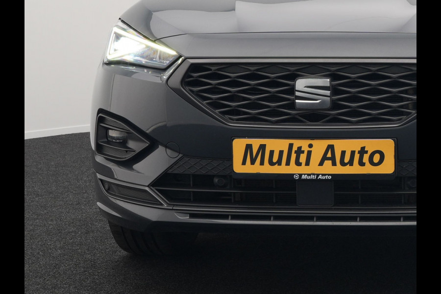 Seat Tarraco 1.4 TSI e-Hybrid FR Plug In Hybrid 245pk Dealer O.H PHEV | Trekhaak af Fabriek | Lederen Sportstoelen Memory | Adaptive Cruise | 19"L.M | Parkassist & Camera | Virtual | Keyless | Stuurverwarming |