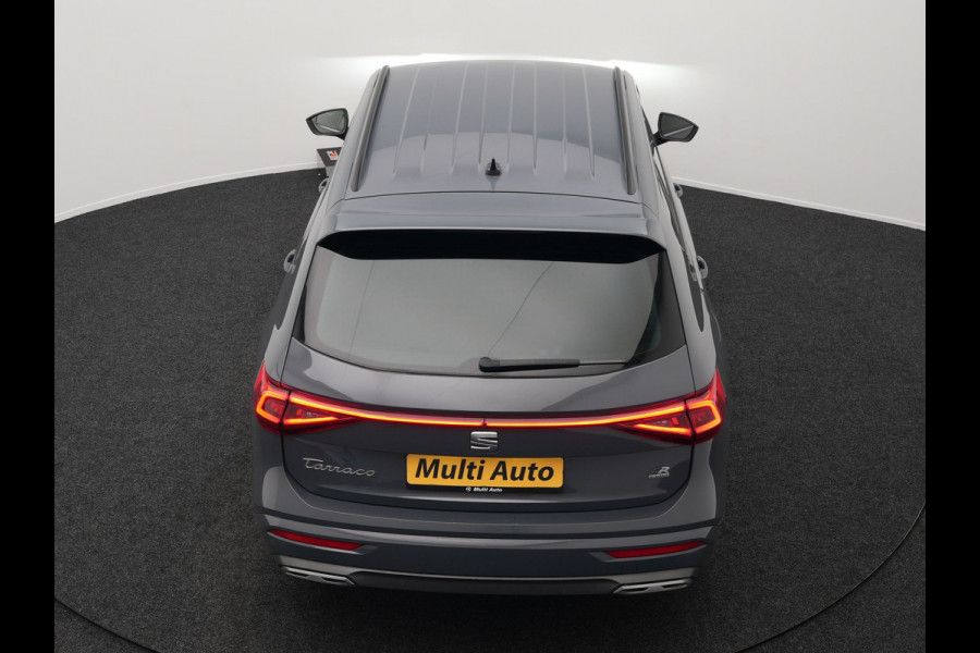 Seat Tarraco 1.4 TSI e-Hybrid FR Plug In Hybrid 245pk Dealer O.H PHEV | Trekhaak af Fabriek | Lederen Sportstoelen Memory | Adaptive Cruise | 19"L.M | Parkassist & Camera | Virtual | Keyless | Stuurverwarming |