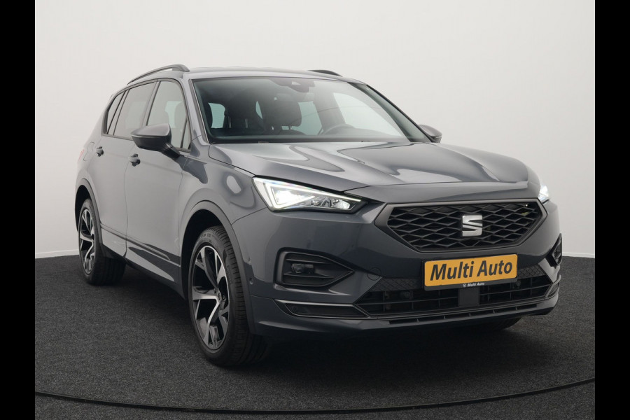 Seat Tarraco 1.4 TSI e-Hybrid FR Plug In Hybrid 245pk Dealer O.H PHEV | Trekhaak af Fabriek | Lederen Sportstoelen Memory | Adaptive Cruise | 19"L.M | Parkassist & Camera | Virtual | Keyless | Stuurverwarming |