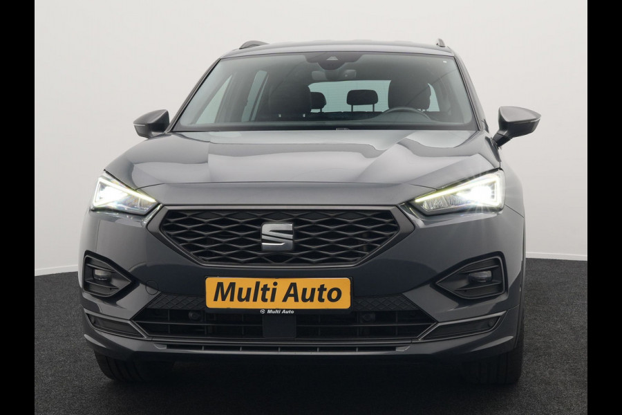 Seat Tarraco 1.4 TSI e-Hybrid FR Plug In Hybrid 245pk Dealer O.H PHEV | Trekhaak af Fabriek | Lederen Sportstoelen Memory | Adaptive Cruise | 19"L.M | Parkassist & Camera | Virtual | Keyless | Stuurverwarming |