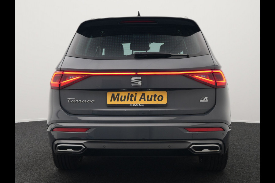 Seat Tarraco 1.4 TSI e-Hybrid FR Plug In Hybrid 245pk Dealer O.H PHEV | Trekhaak af Fabriek | Lederen Sportstoelen Memory | Adaptive Cruise | 19"L.M | Parkassist & Camera | Virtual | Keyless | Stuurverwarming |