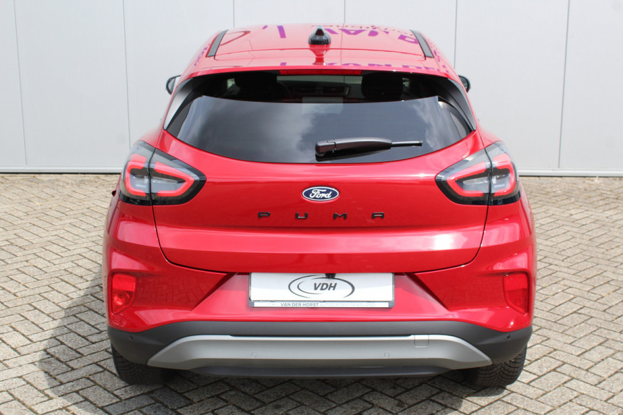Ford Puma 1.0 125 pk EcoBoost Hybrid Titanium Nieuw Model Fijne comfortabele hoogzitter ! Winter Pack, Driver Assistance Pack, Fab.Gar. t/m 31-01-2029