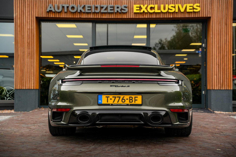 Porsche 911 3.8 Turbo S Aerokit Keramisch Schuifdak Burmester Keyless Liftsysteem Sportchrono 21''LM