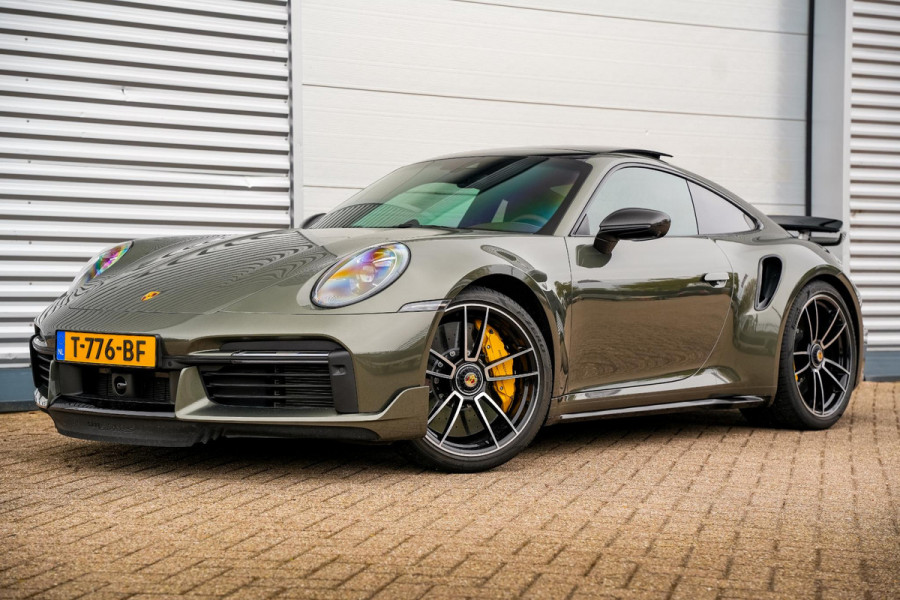 Porsche 911 3.8 Turbo S Aerokit Keramisch Schuifdak Burmester Keyless Liftsysteem Sportchrono 21''LM