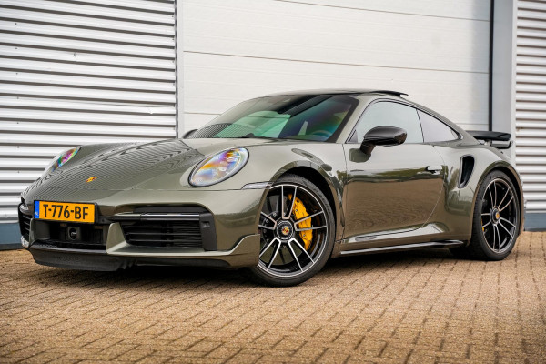 Porsche 911 3.8 Turbo S Aerokit Keramisch Schuifdak Burmester Keyless Liftsysteem Sportchrono 21''LM