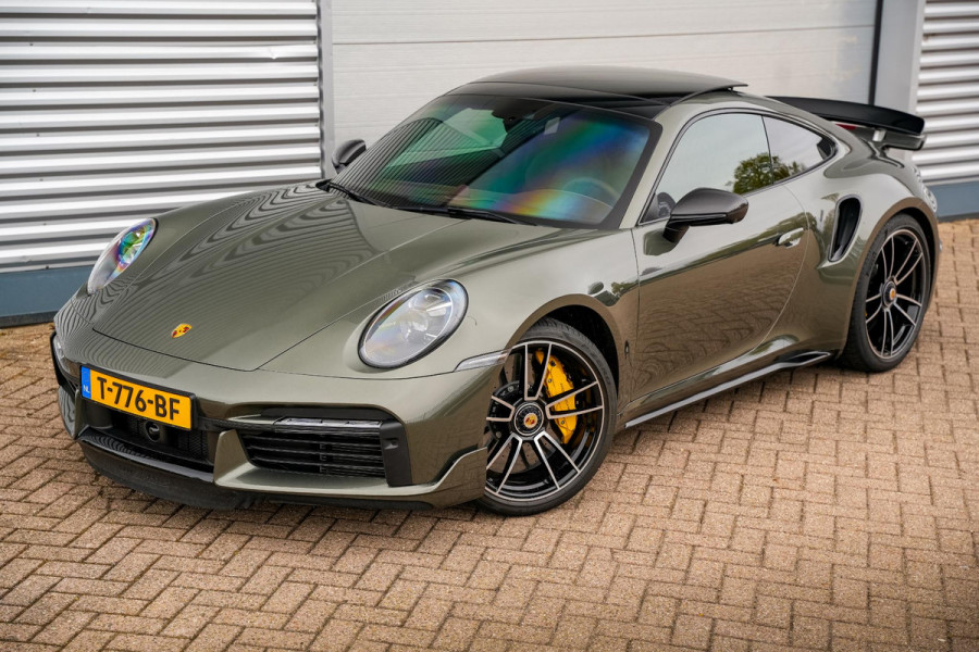 Porsche 911 3.8 Turbo S Aerokit Keramisch Schuifdak Burmester Keyless Liftsysteem Sportchrono 21''LM