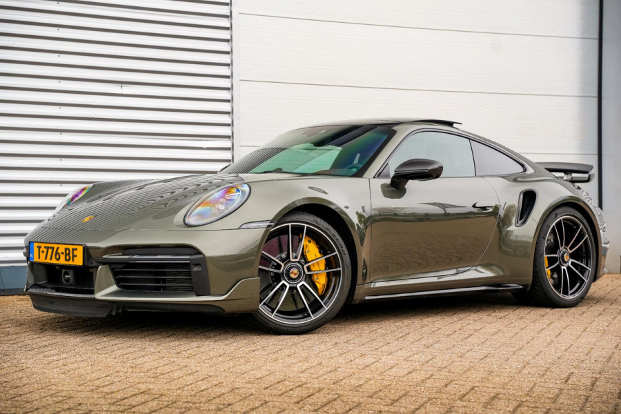 Porsche 911 3.8 Turbo S Aerokit Keramisch Schuifdak Burmester Keyless Liftsysteem Sportchrono 21''LM