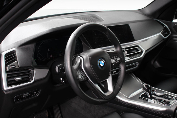 BMW X5 xDrive45e Hybrid 394pk Executive Shadow line Leder Schuif-Panorama dak Navigatie Trekhaak Camera 360 20"LMV