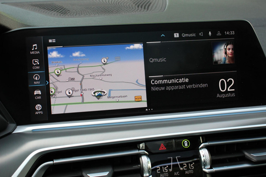 BMW X5 xDrive45e Hybrid 394pk Executive Shadow line Leder Schuif-Panorama dak Navigatie Trekhaak Camera 360 20"LMV